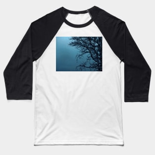 Snowy Tree landscape photography Baseball T-Shirt